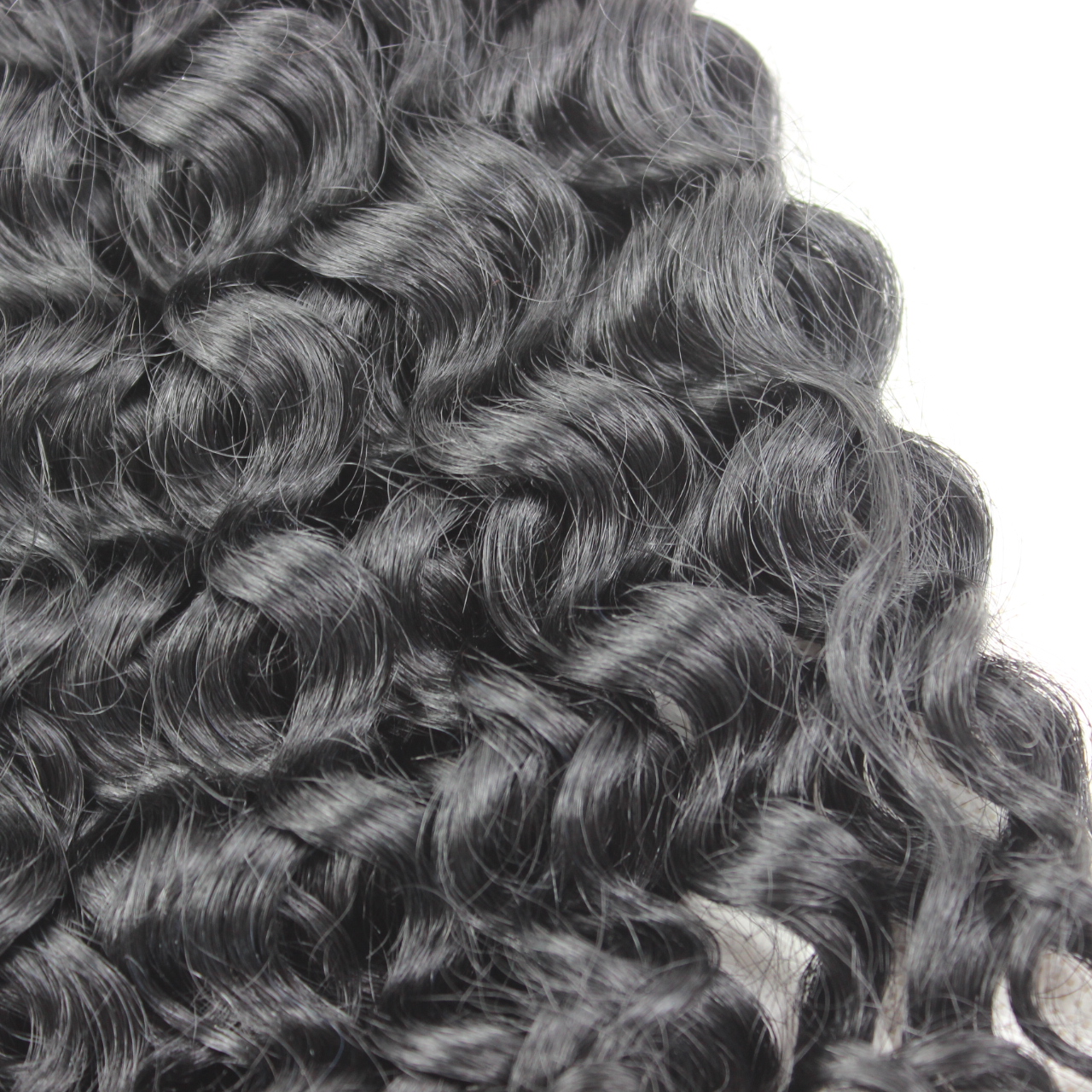 Peruvian virgin human hair bundles with lace closure, 100% Unprocessed Raw Virgin cuticle aligned hair weave HN245